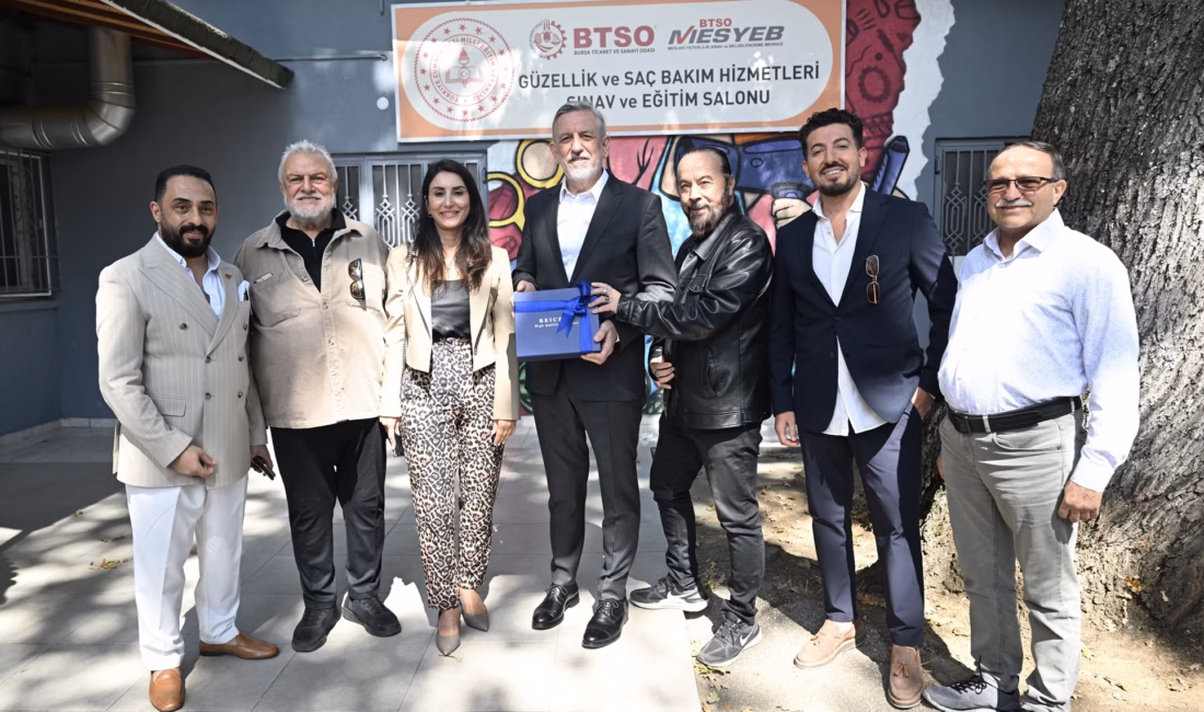 Bursa Ticaret ve Sanayi Odası (BTSO) desteğiyle yenilenen Osmangazi Mesleki
