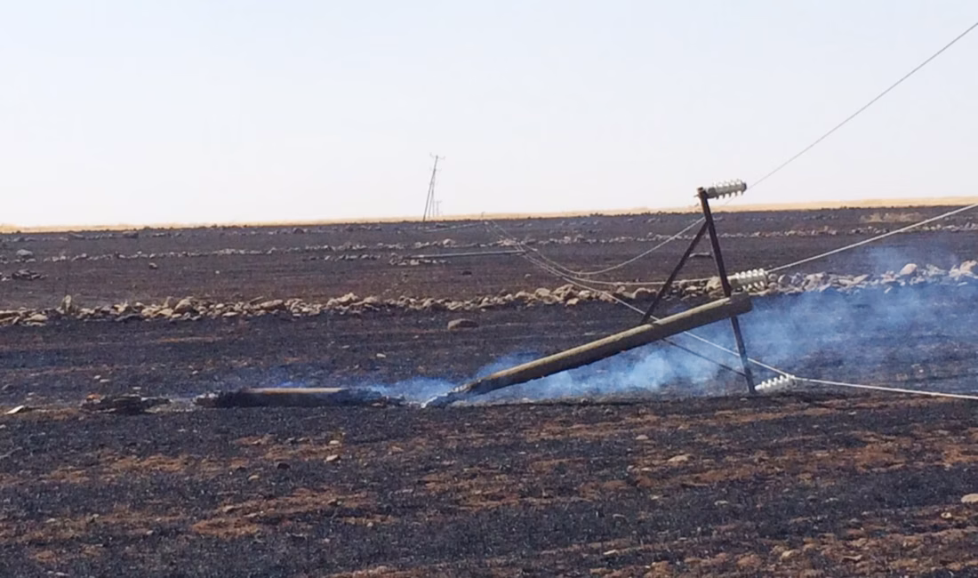 Dicle Elektrik’in dağıtım bölgesinde son iki yılda anız yangınları nedeniyle