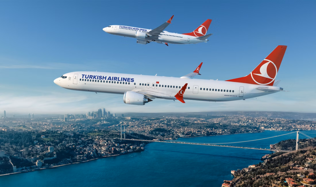 Türk Hava Yolları, Boeing ile 100 adet 737-8 uçağının satın