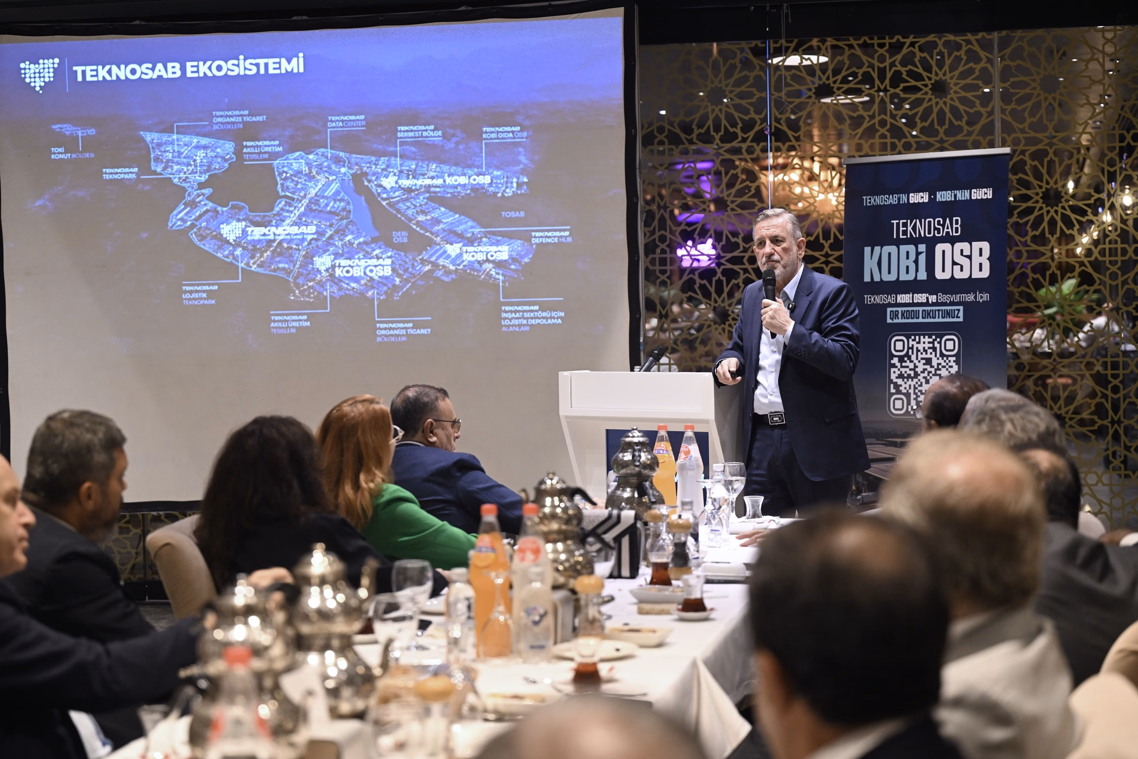 BTSO Başkanı İbrahim Burkay, Bursa OSB’de iş dünyası temsilcileriyle bir