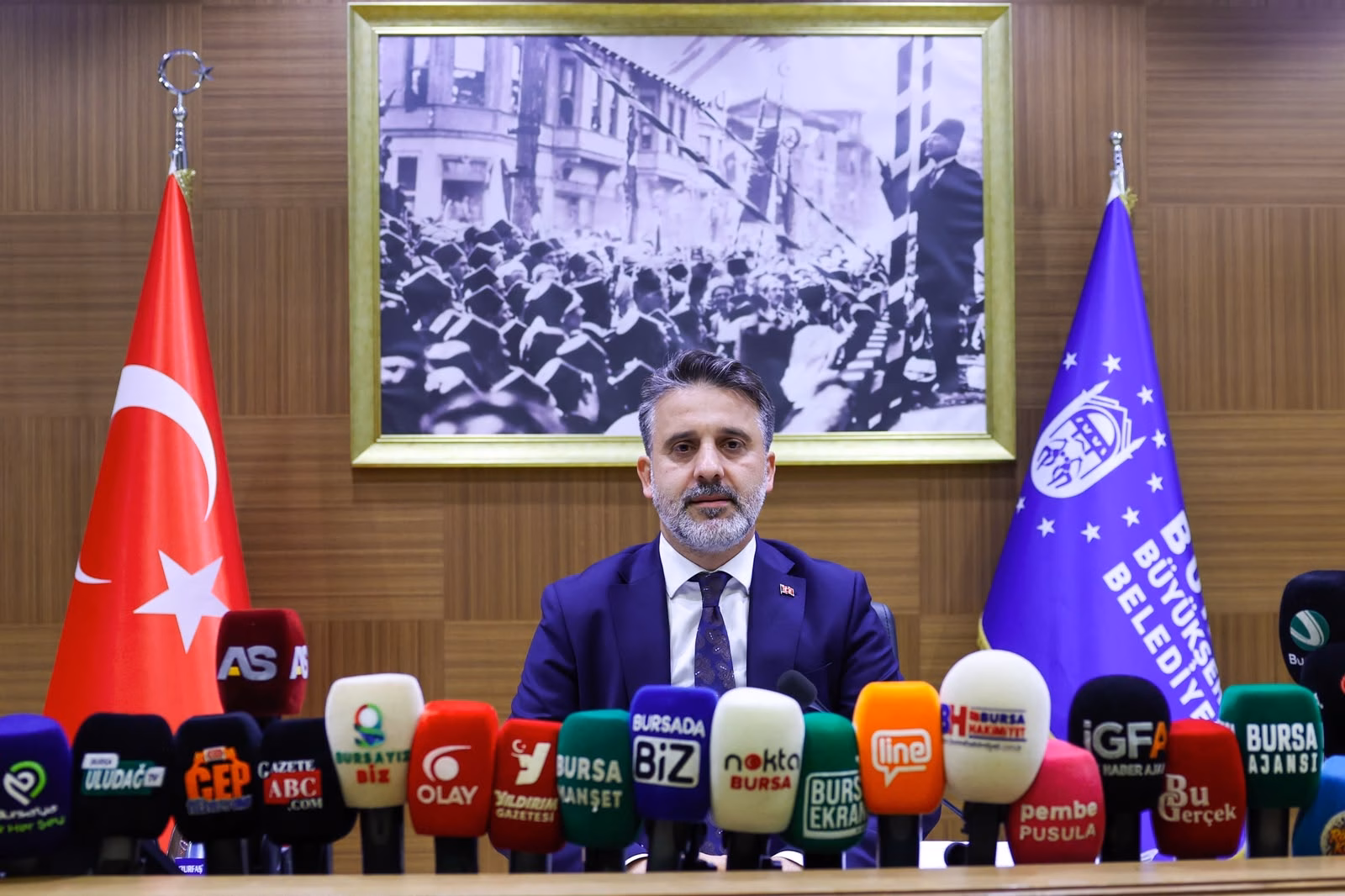 Bursa Büyükşehir Belediye Başkan Vekili Şahin Biba, toplu ulaşımda elektrikli