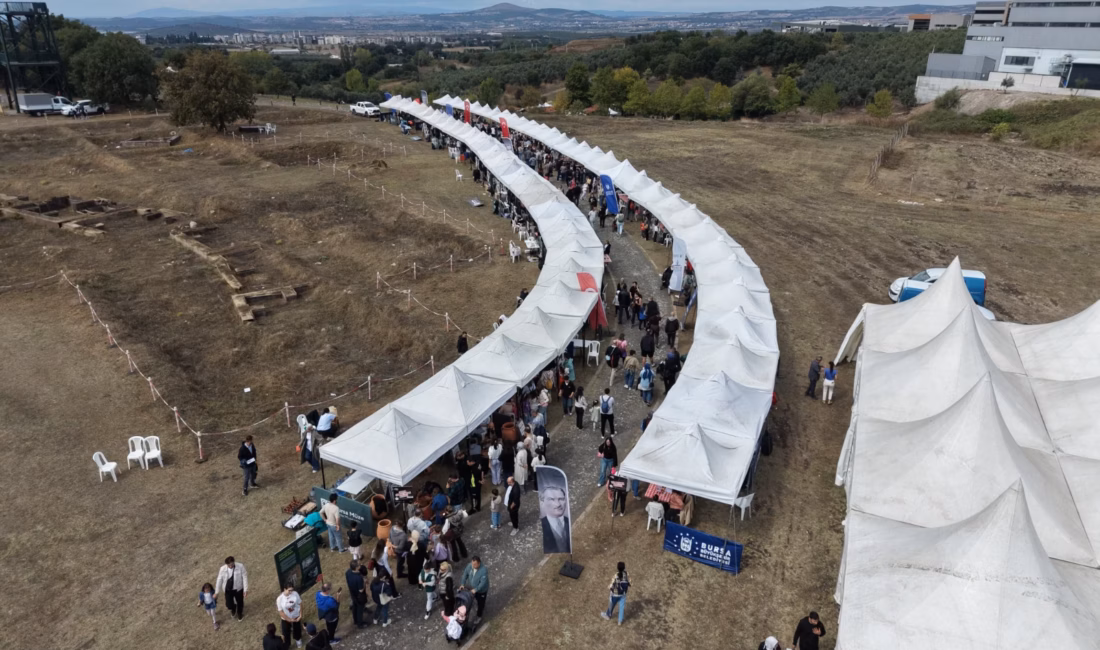 Bursa Büyükşehir Belediyesi tarafından bu yıl beşincisi düzenlenen Arkeofest, Aktopraklık
