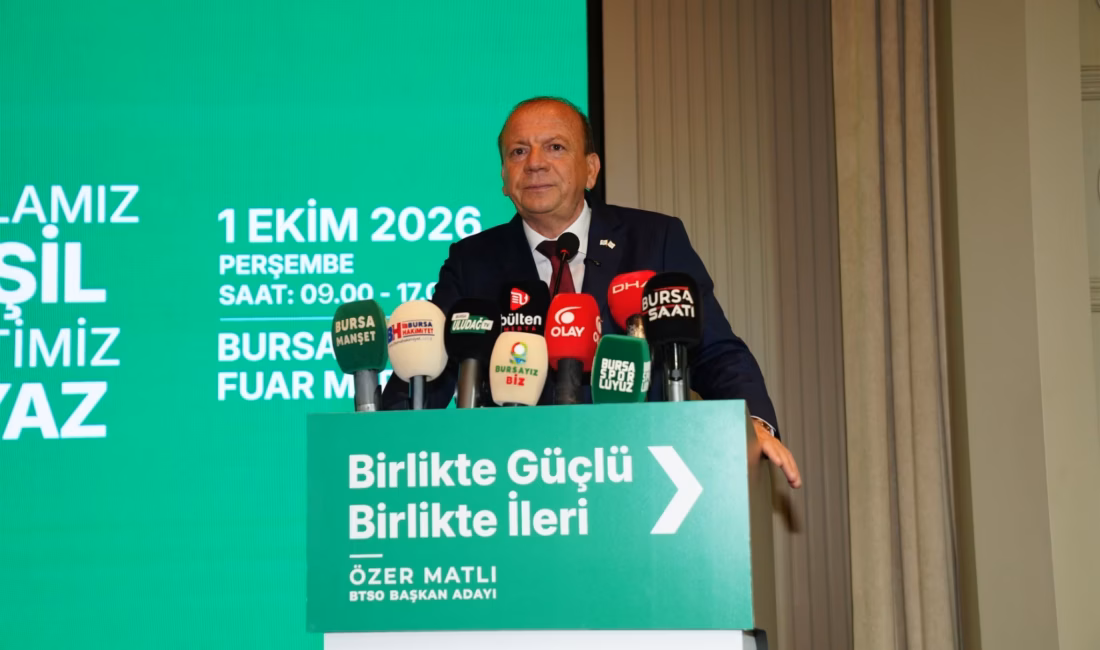 BTSO Başkan Adayı Özer Matlı, Odanın dijital hizmet, teknoloji transferi,