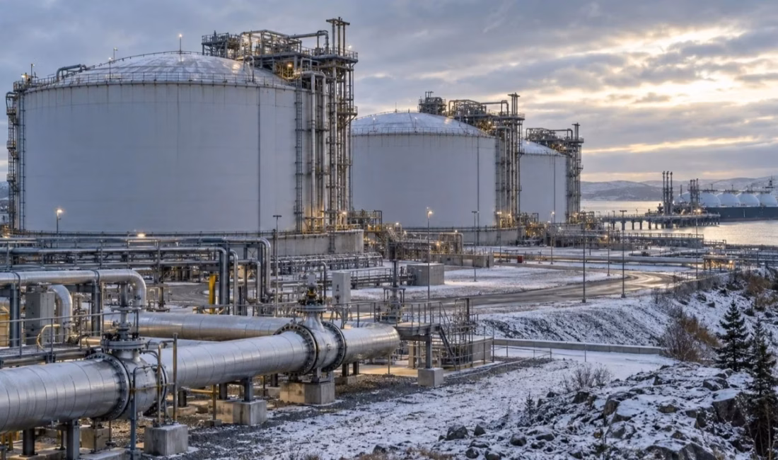 Avrupa Birliği'nde doğal gaz depolarının doluluk oranı kış öncesinde yaklaşık