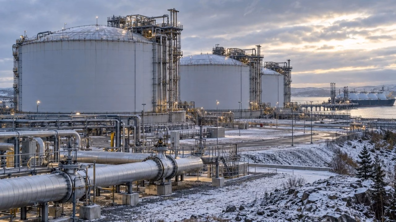 Avrupa Birliği'nde doğal gaz depolarının doluluk oranı kış öncesinde yaklaşık