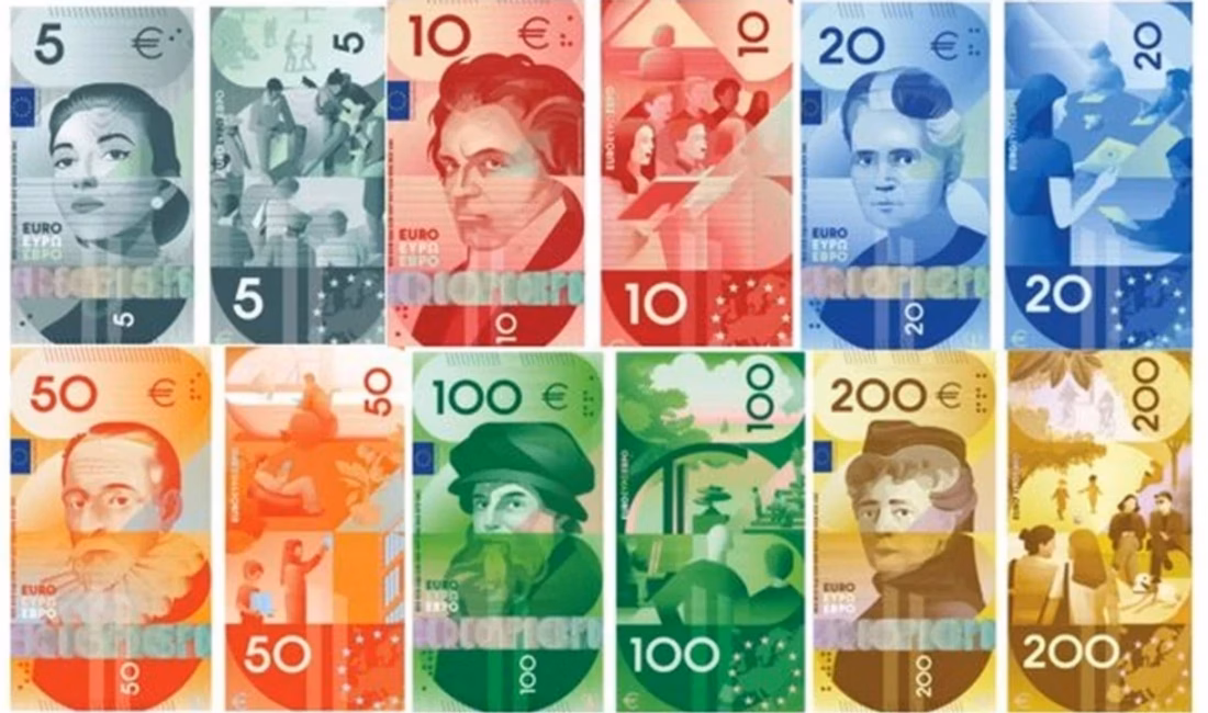 Avrupa Merkez Bankası (ECB), yeni Euro banknotlarının 2030’lu yılların başından