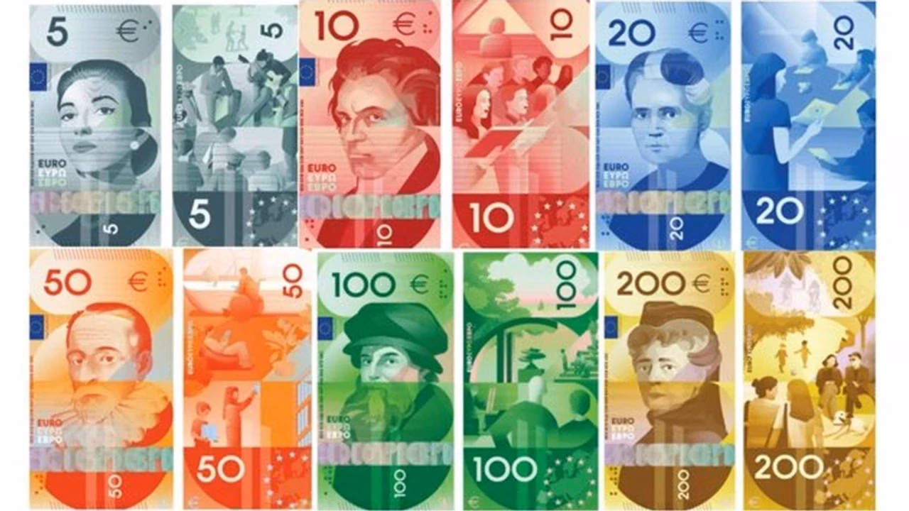 Avrupa Merkez Bankası (ECB), yeni Euro banknotlarının 2030’lu yılların başından