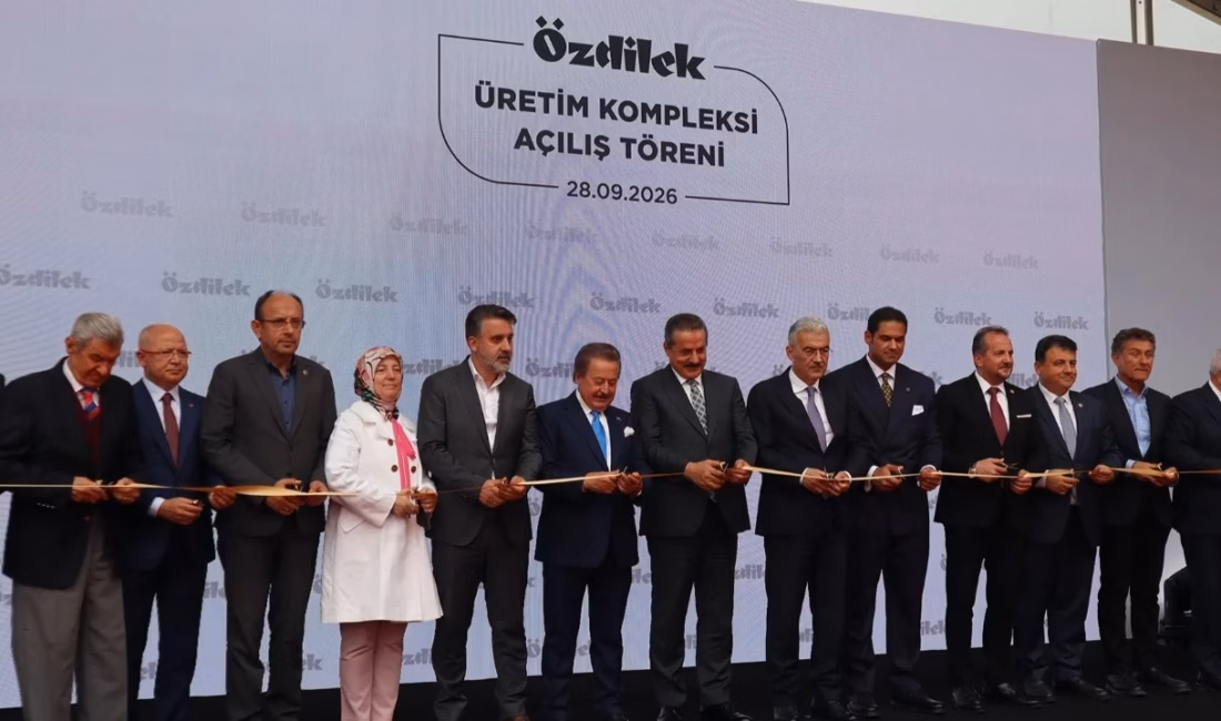Özdilek Holding, Bursa’daki Tekstil Boyahaneleri İhtisas Organize Sanayi Bölgesi’nde (TOSAB)