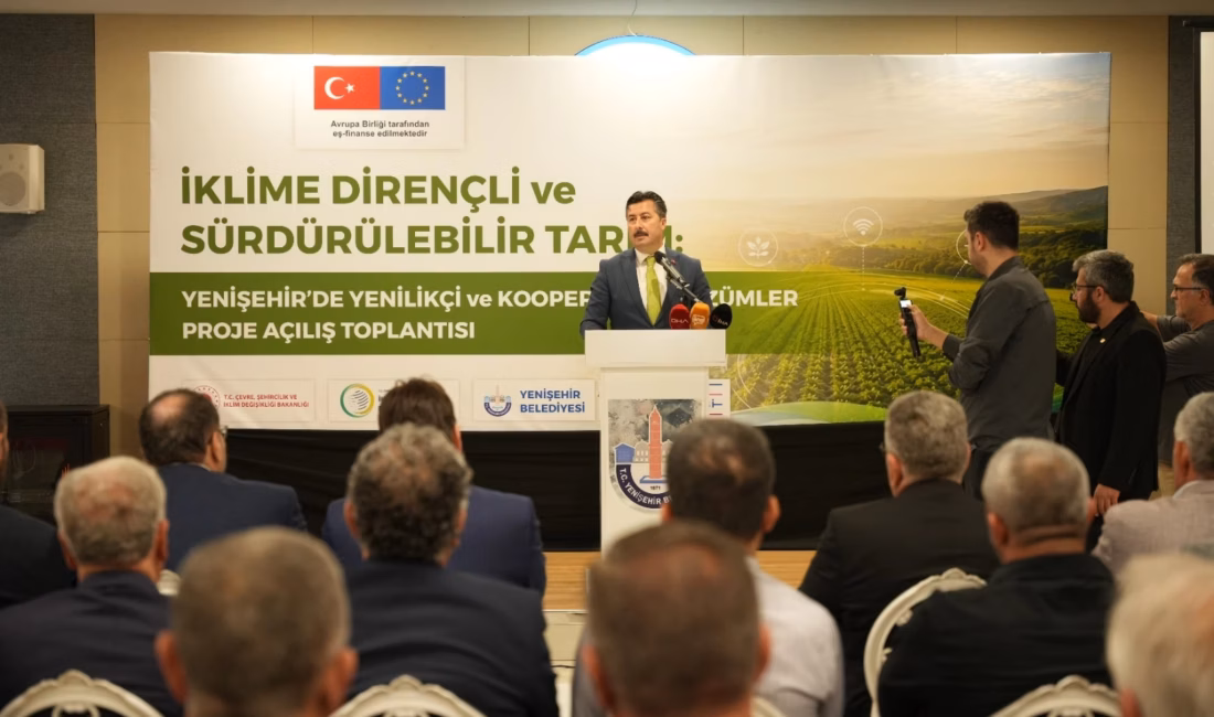 Bursa’nın önemli tarım merkezlerinden Yenişehir’de belediye tarafından yürütülen çalışmalarla üreticilere