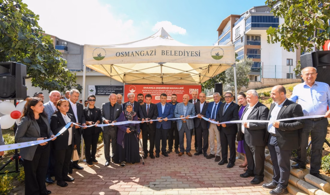 Osmangazi Belediyesi, eylül ayında sağlık ve sosyal donatı alanlarından eğitim,