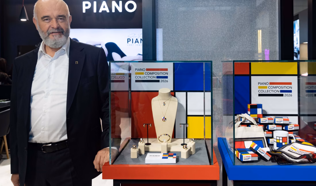 43 ülkeye ihracat gerçekleştiren Piano Jewellery, 60. IJS Istanbul Jewelry