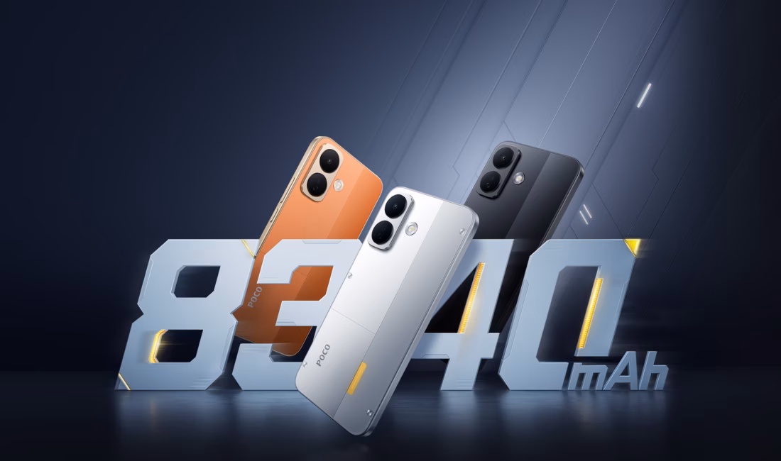 POCO X8, 8.340 mAh kapasiteli silikon-karbon pili, 6,83 inç 1.5K