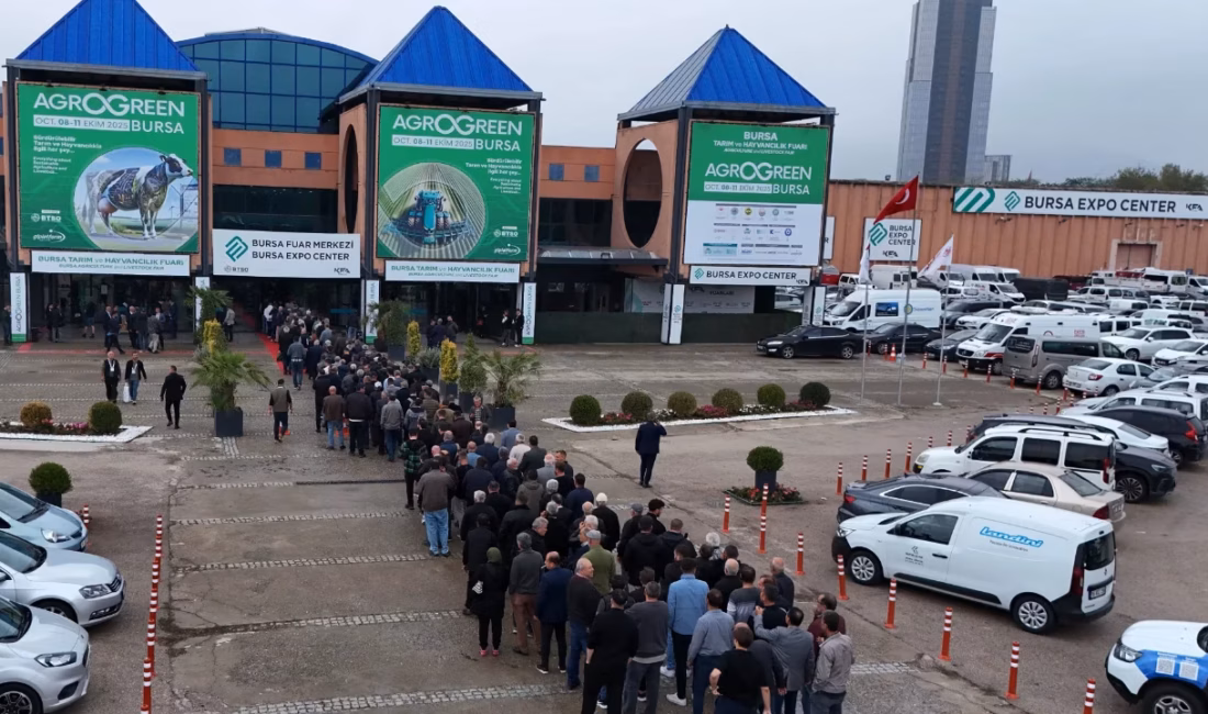 Bursa’da 14-17 Ekim tarihleri arasında düzenlenecek AgroGreen Bursa 2. Tarım