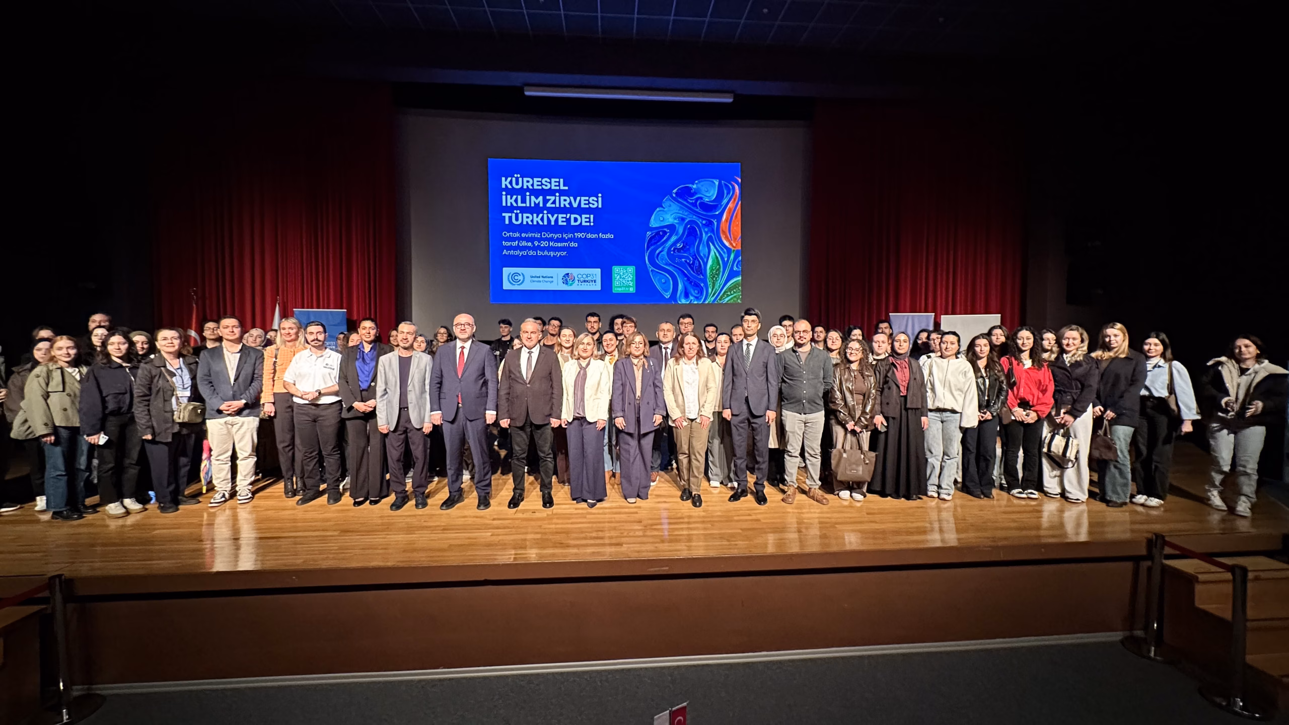 Bursa Uludağ Üniversitesi’nde (BUÜ), Antalya’da düzenlenecek COP31 öncesinde gençlerin iklim
