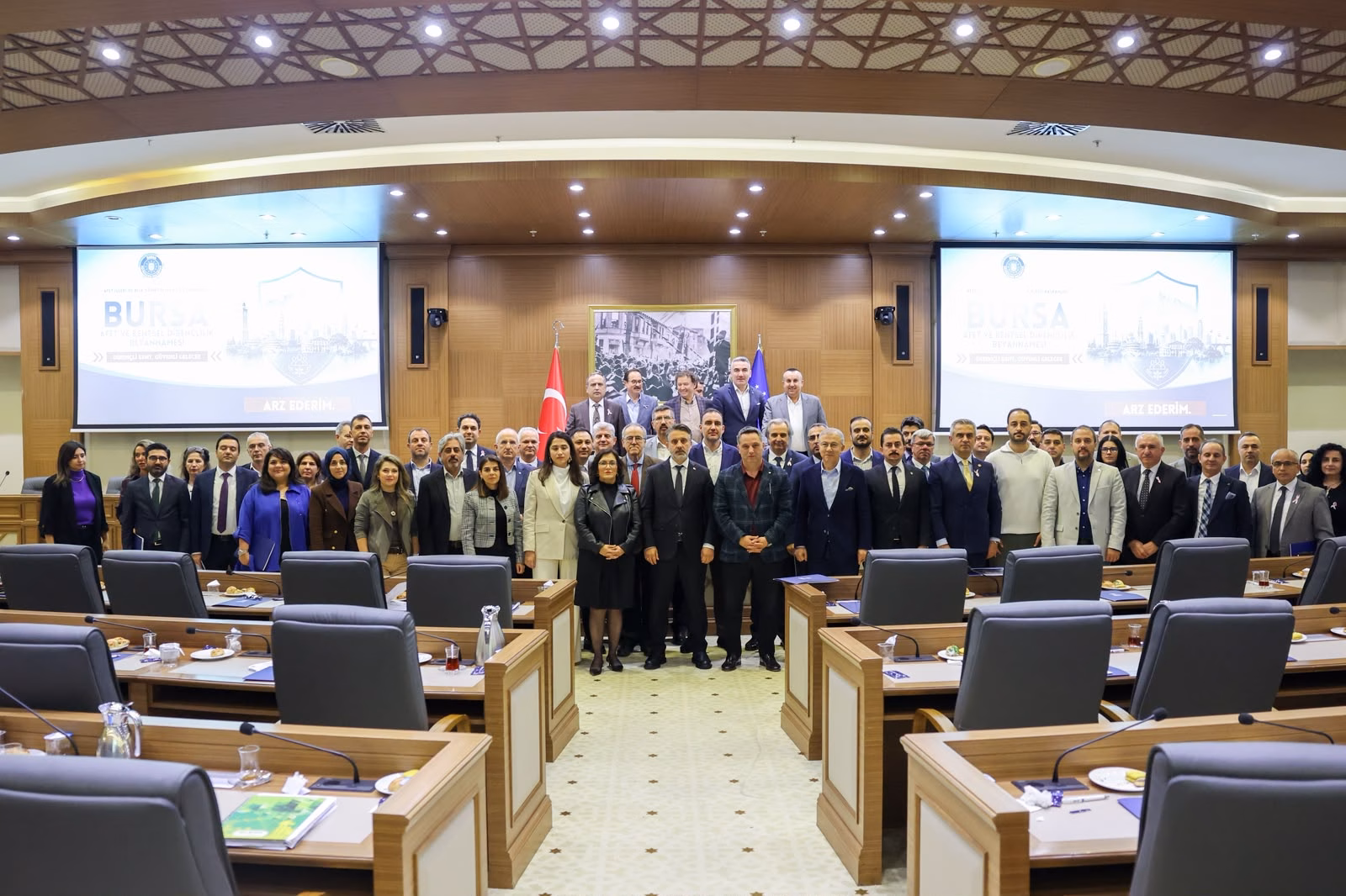 Bursa Büyükşehir Belediyesi tarafından hazırlanan “Bursa Afet ve Kentsel Dirençlilik