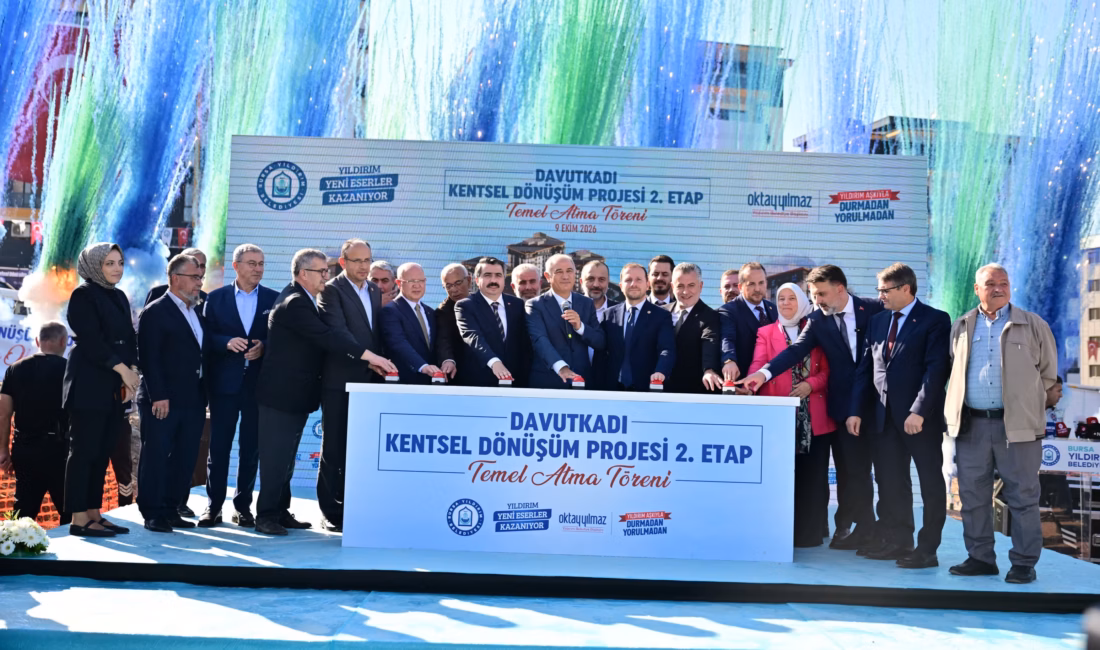 Bursa Yıldırım Belediyesi’nin Davutkadı-Yediselviler bölgesindeki kentsel dönüşüm projesinin ikinci etabında